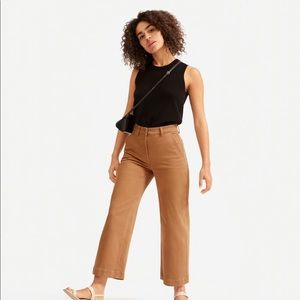 Everlane Wide Leg Crop Pant